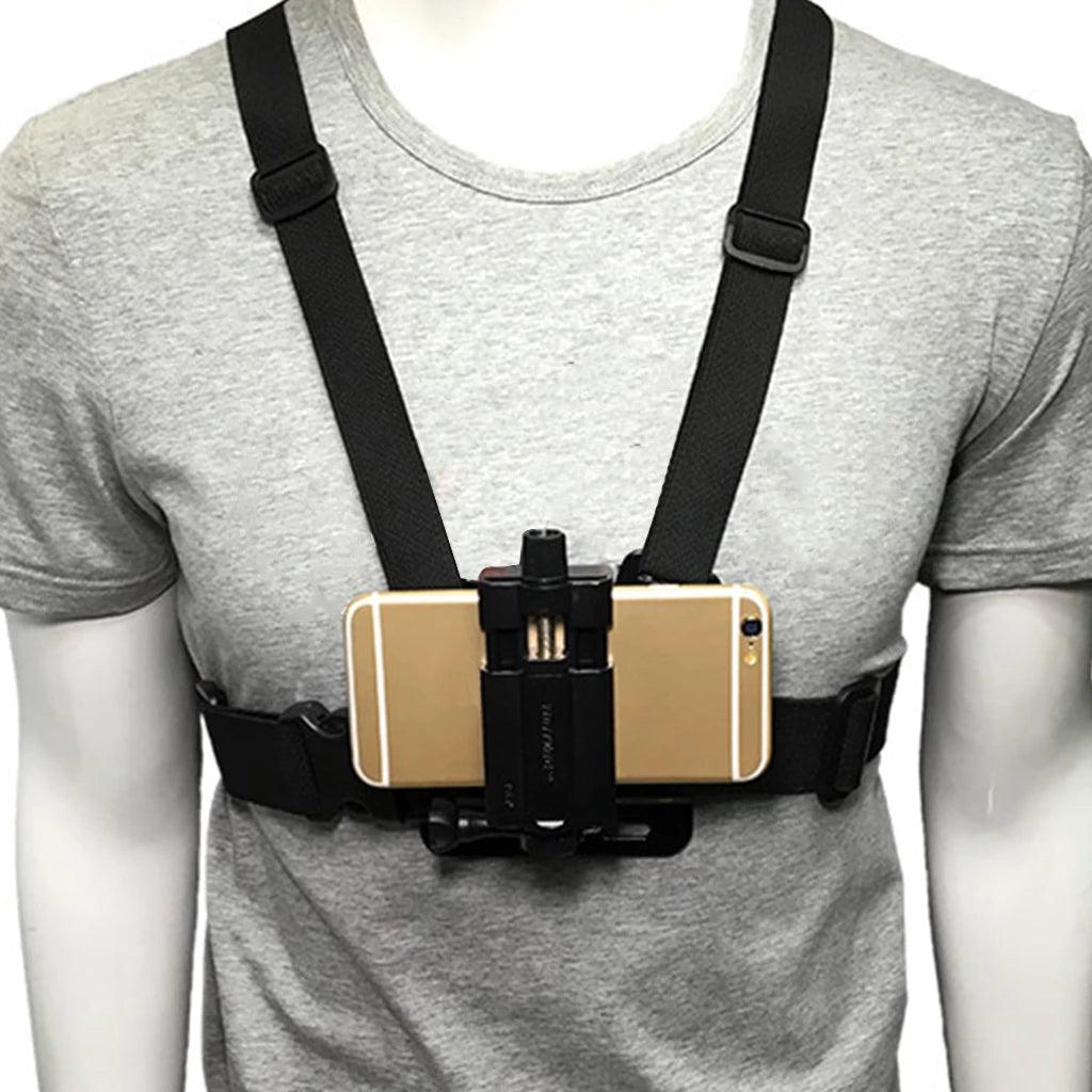 Suporte peitoral para celular - univershope