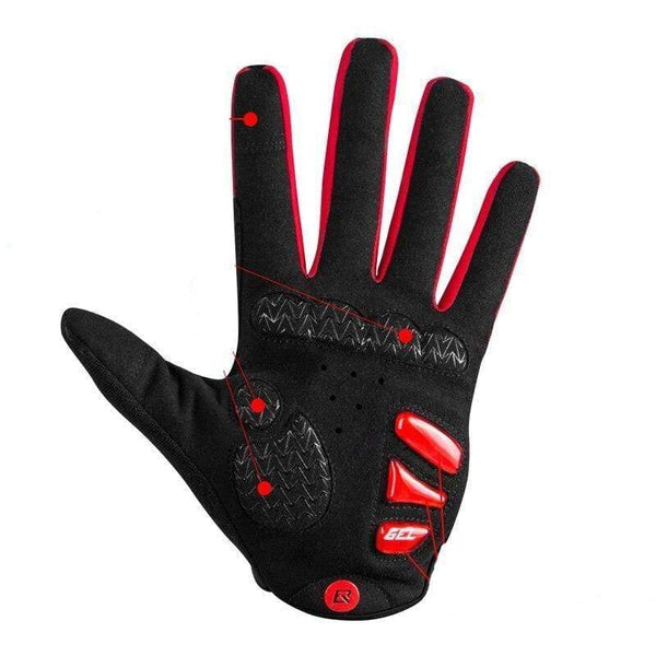Luva Térmica para motociclista e  Ciclismo - ROCKBROS - univershope